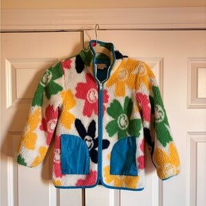 Stella McCartney Kids Colorful Sherpa Jacket
